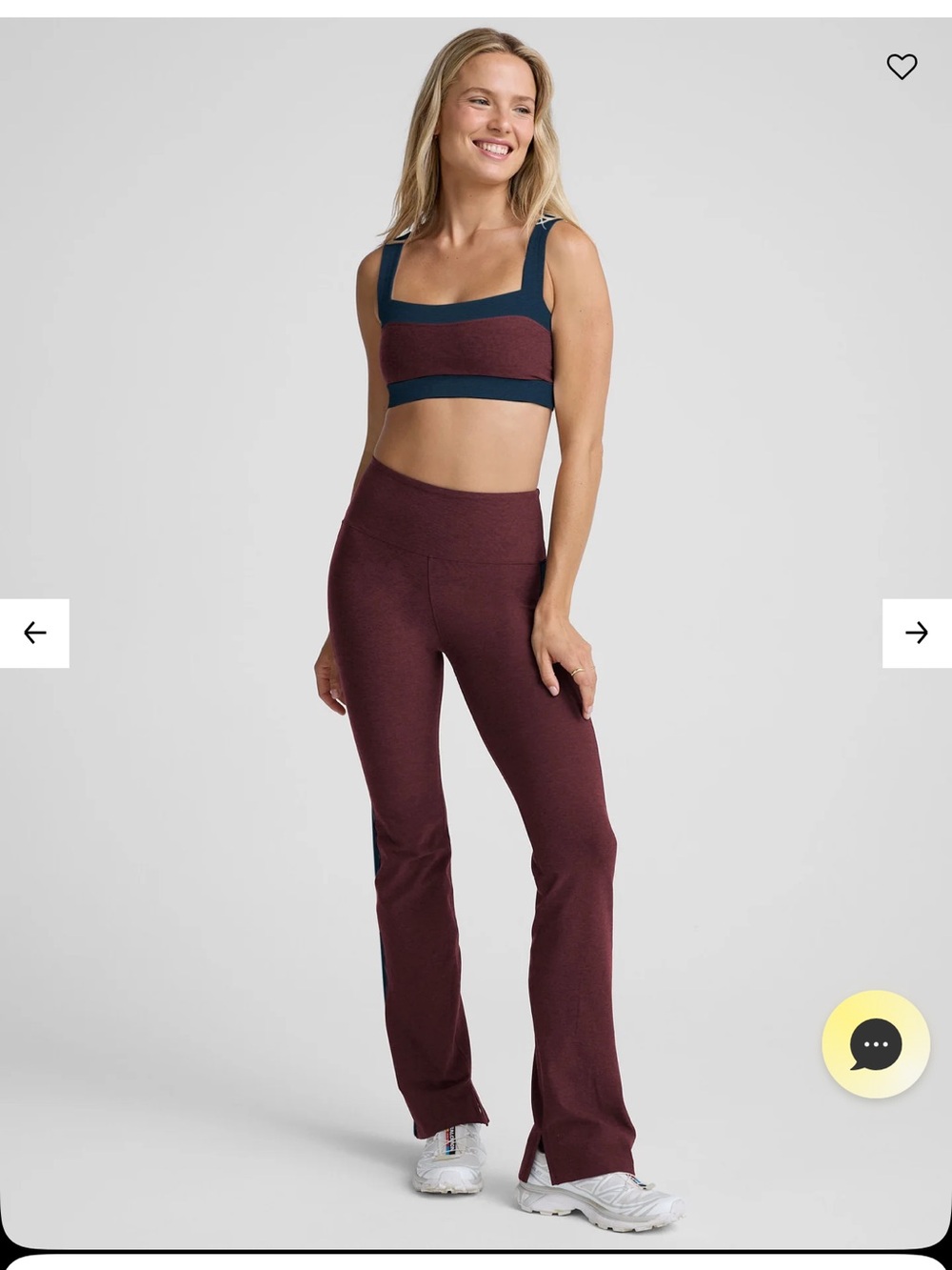 Beyond Yoga Spacedye™ Gemini Colorblock Side Slit Pant Size XL NWT